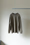 【SHEIK YERBOUTI】"WOOL FREECE CREW NECK SWEAT"